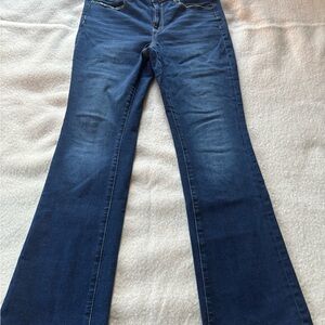 American Eagle Outfitters Deep Blue Boot Cut Jeans